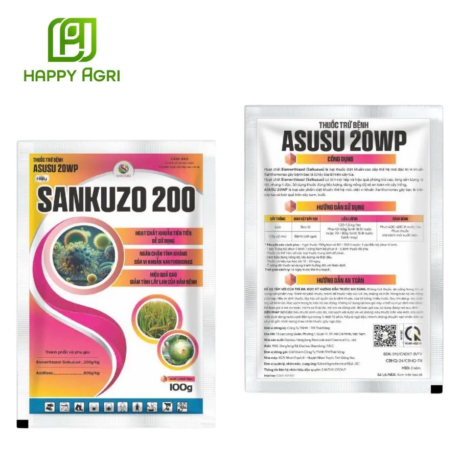 THUỐC TRỪ BỆNH ASUSU 20WP HIỆU SANKUZO 200