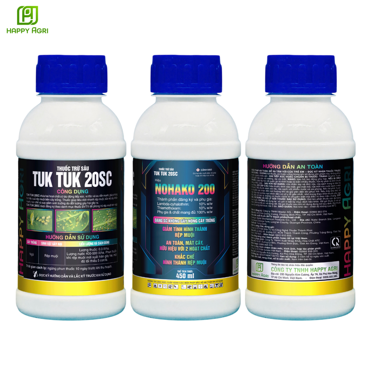 THUỐC TRỪ SÂU TUK TUK 20SC HIỆU NOHAKO 200 