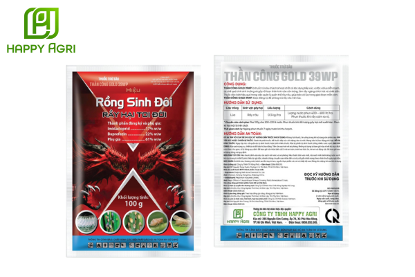 tHÔNG TIN huốc trừ sâu, rầy cao cấp - Thần công gold 39wp 
