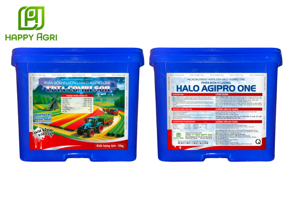 Phân bón vi lượng HALO AGIPRO ONE Hiệu EDTA COMBI SOIL