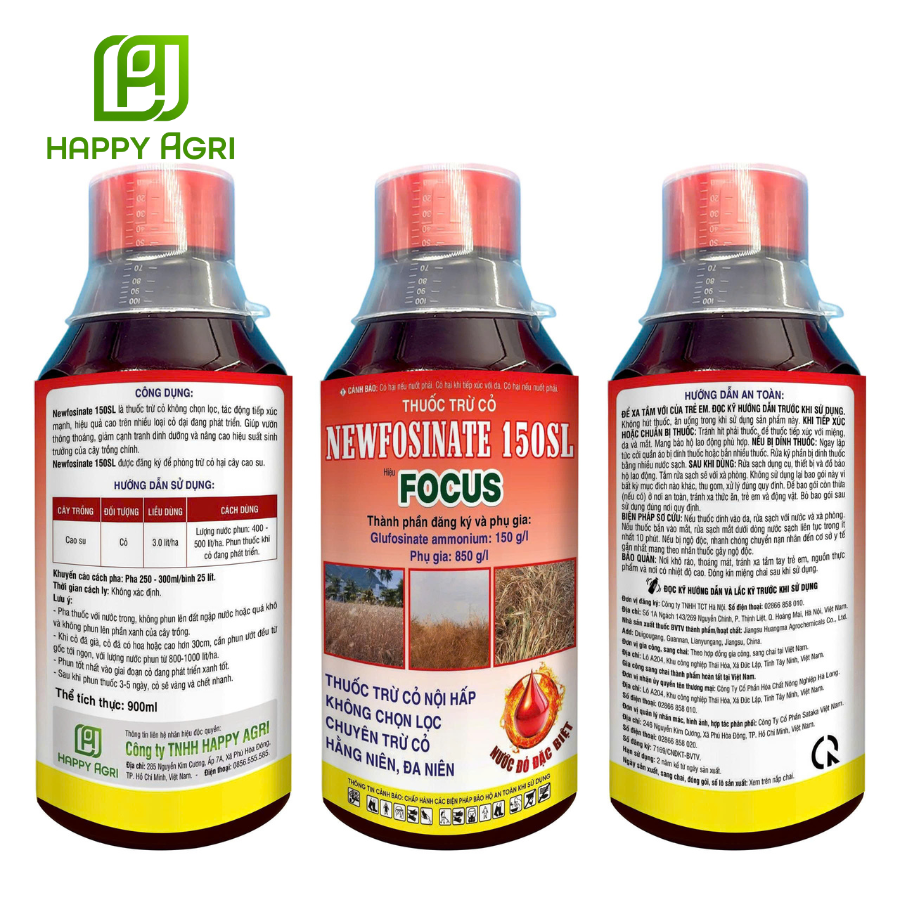 Thuốc Trừ Cỏ Newfosinate 150SL - Không Chọn Lọc, Giá Tốt