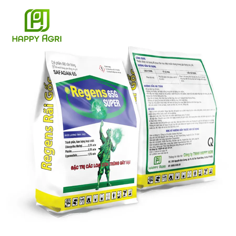 CHẾ PHẨM DIỆT CÔN TRÙNG HIỆU REGEN 65G SUPER - HAPPY AGRI