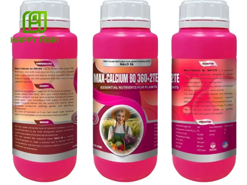 Phân bón NPK Halo 26 giúp cây phát triển tốt, trái đạt chất lượng