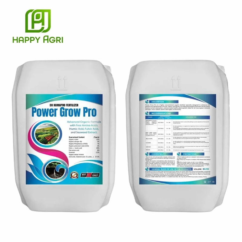 Phân bón hữu cơ DH Humapro Power Grow Pro giúp cây phục hồi nhanh và hạn chế rụng trái non