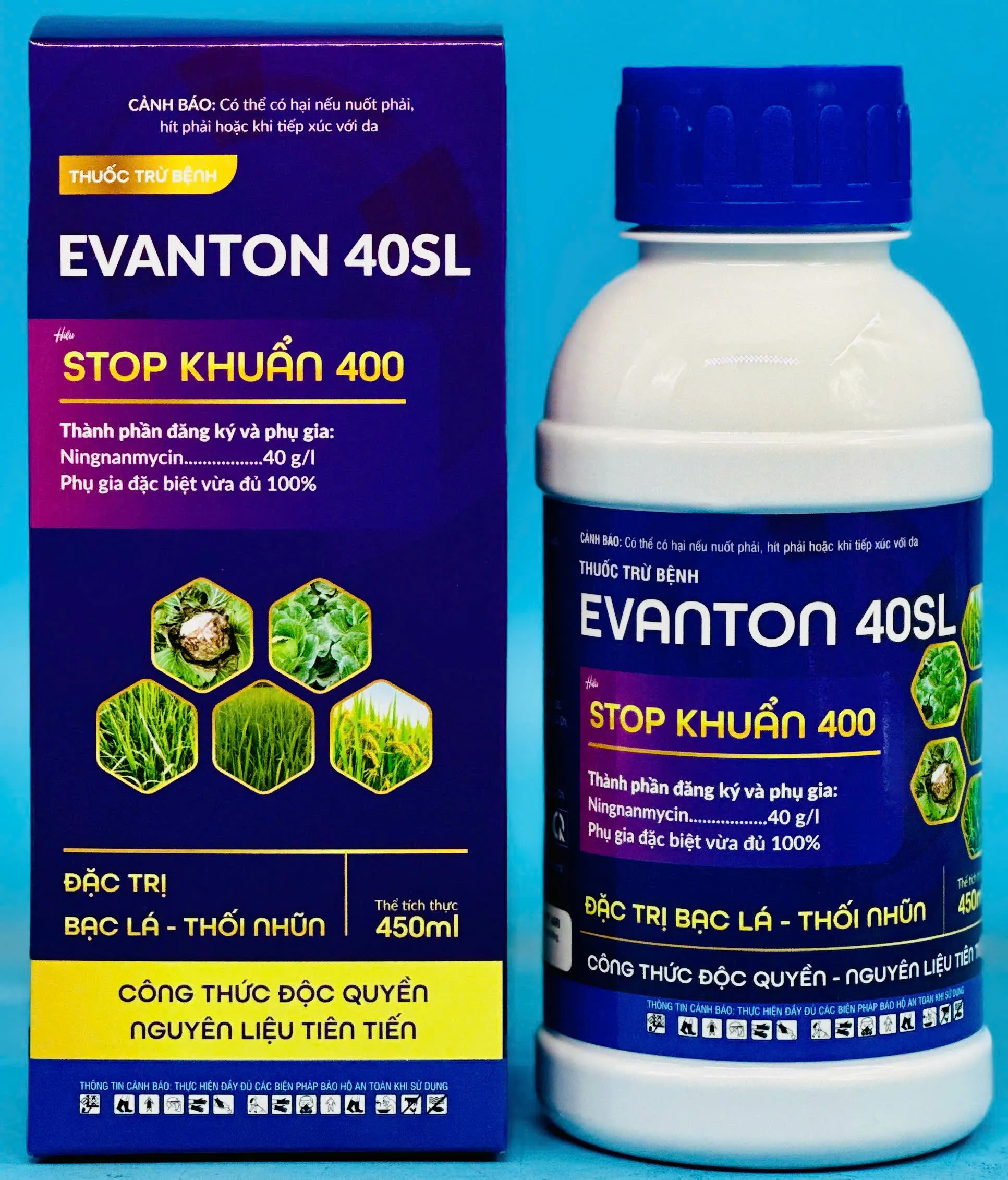 Đôi nét về sản phẩm EVANTOL 40SL hiệu STOP KHUẨN