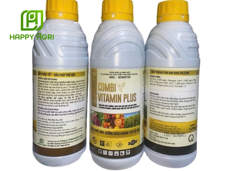 Phân bón lá NBC-SOMZYM kích thích cây phục hồi nhanh chóng sau khi bị sâu bệnh tấn công