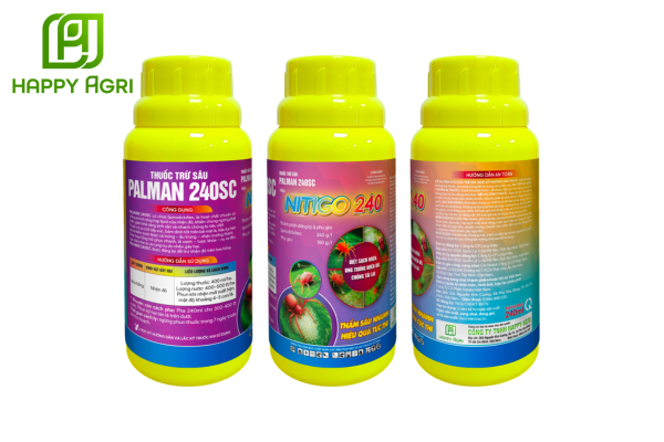 Palman 240SC Nitigo 240SC tiêu diệt sâu bệnh bảo vệ cây trồng hiệu quả