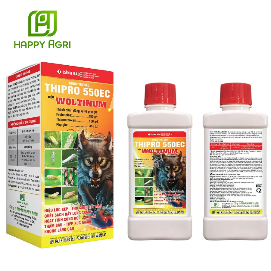 Thuốc Trừ Sâu THIPRO 550EC Nhãn Hiệu WOLTINUM 450ML 
