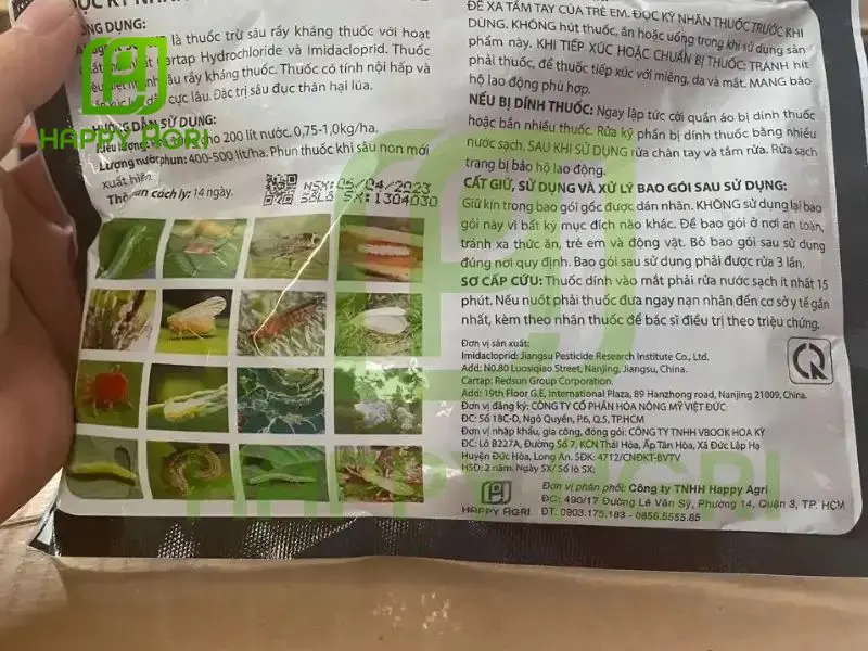 Thuốc trừ sâu Abagent 500wp Hiệu Badan Gold