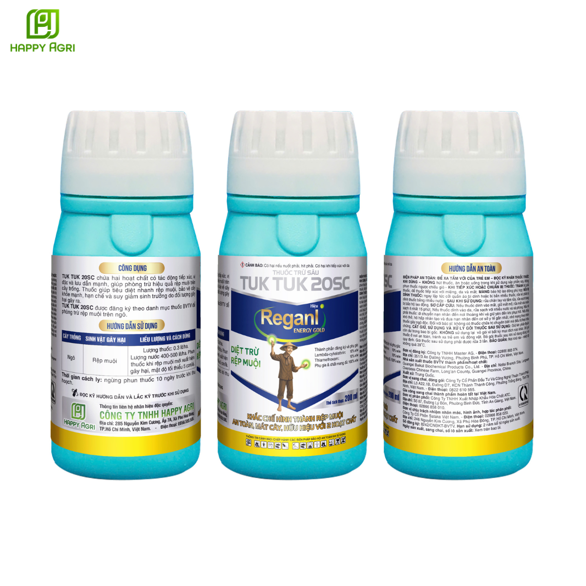 THUỐC TRỪ SÂU TUK TUK 20SC HIỆU REGANL ENERGY GOLD