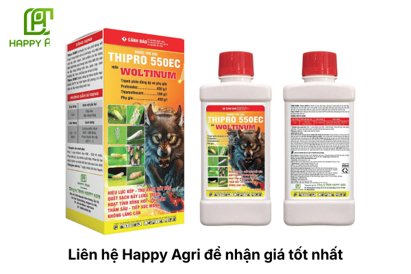 Thành phần và phạm vi sử dụng của Thipro 550EC