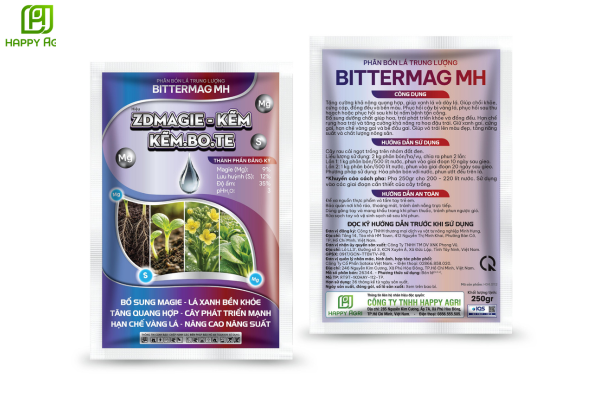 PHÂN BÓN LÁ TRUNG LƯỢNG BITTERMAG MH HIỆU ZDMAGIE-KẼM KẼM.BO.TE