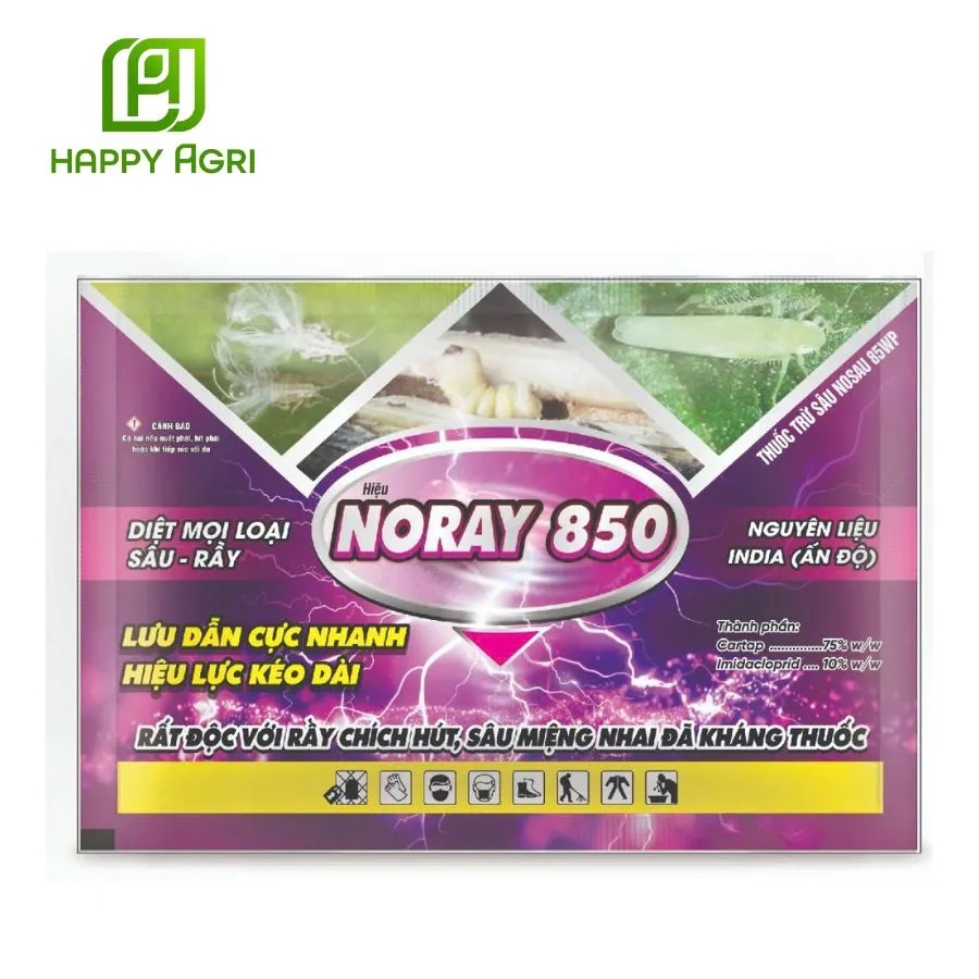 THUỐC TRỪ SÂU NOSAU 85WP HIỆU NORAY 850