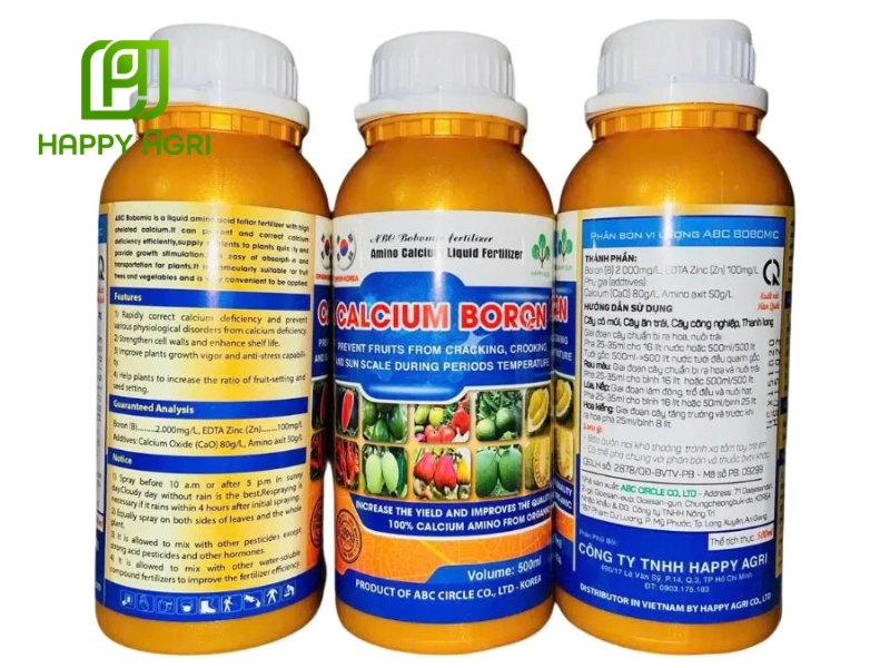 Calcium Boron giúp tăng cường thành tế bào, cải thiện khả năng chống chịu của cây lúa