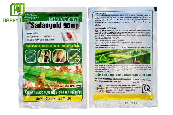 Thuốc Trừ Sâu Vithadan 95WP Hiệu Sadangold 95WP