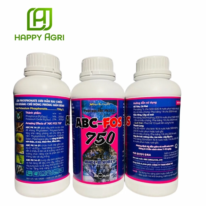 Phân bón ABC 2030PK ABC-FOS750 giúp tăng khả năng phòng vệ chủ động với nấm gây bệnh đốm nâu