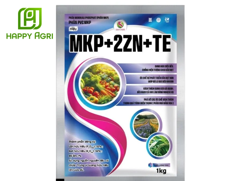 PHÂN PVC MKP phù hợp để chặn đọt và phân hóa mầm hoa