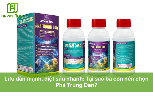 Lưu dẫn mạnh, diệt sâu sâu: Tại sao bà con nên chọn Phá Trùng Đan?