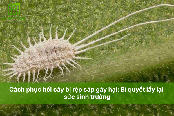Cách phục hồi cây bị rệp sáp gây hại: Bí quyết lấy lại sức sinh trưởng