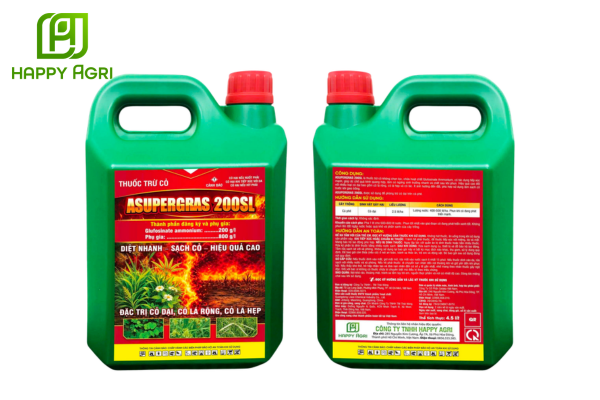 Thông tin chung sản phẩm thuốc trừ cỏ ASUPERGRAS 200SL