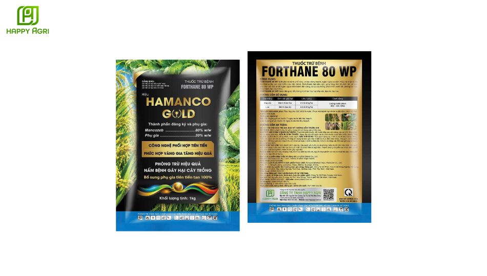 THUỐC TRỪ BỆNH FORTHANE 80WP HIỆU HAMANCO GOLD