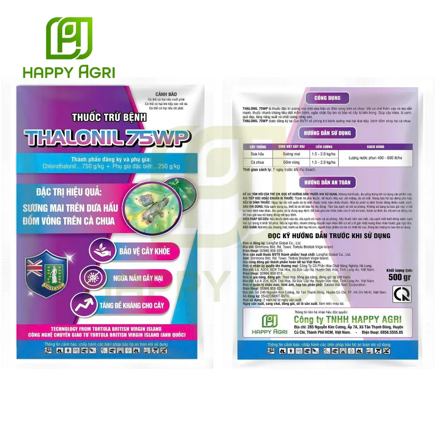 Thuốc trừ bệnh Thalonil 75WP