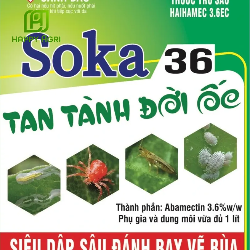 Thuốc trừ sâu HAIHAMEC 3.6EC - SOKA 36: