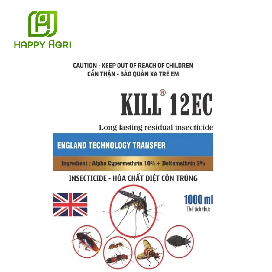 Hóa chất diệt côn trùng KILL 12EC
