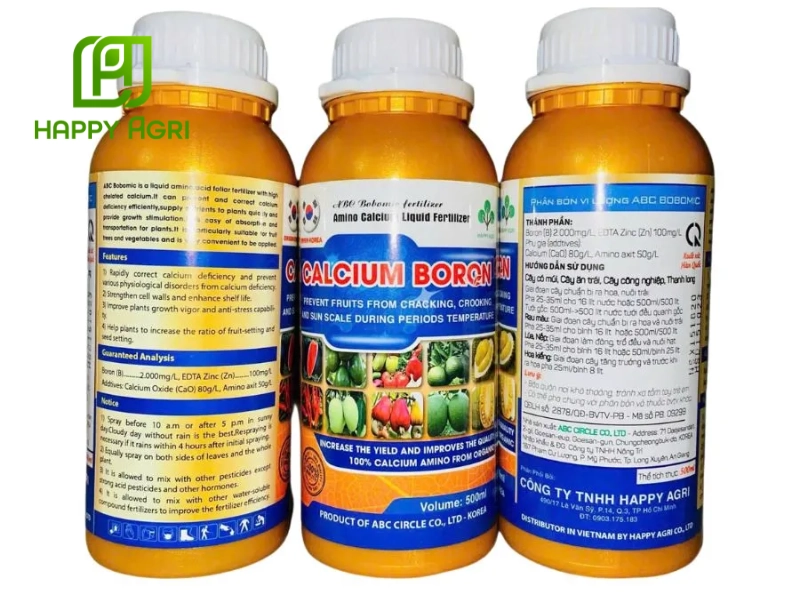 Phân bón vi lượng ABC Bobomic là dòng phân bón vi lượng chuyên dụng