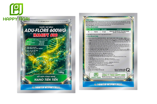 Thông tin chung Thuốc trừ bệnh ADU-FLORE 600WG – Hiệu HAMEPY 600