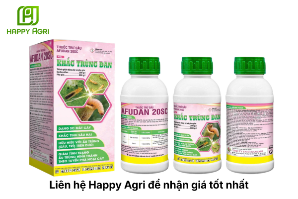 Phác đồ xử lý dứt điểm sâu và bệnh xì mủ từ Happy Agri