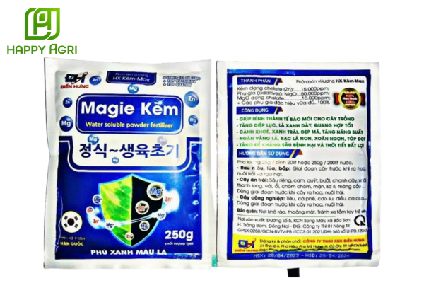 Thông tin Phân bón vi lượng HX Kẽm-Max