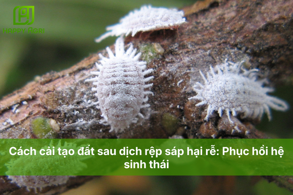 Giải pháp cho rệp sáp kháng thuốc: Công nghệ loang trải thế hệ mới