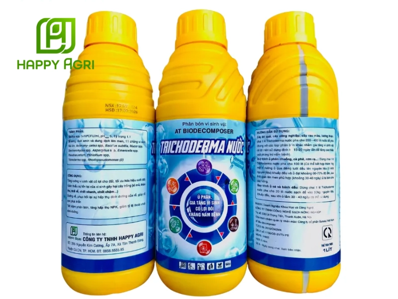 Trichoderma giúp cải thiện cấu trúc đất mà còn tăng cường sức đề kháng cho cây trồng