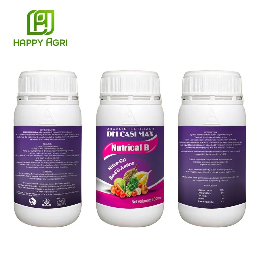 PHÂN BÓN HỮU CƠ DH CASI MAX - NUTRICAL B