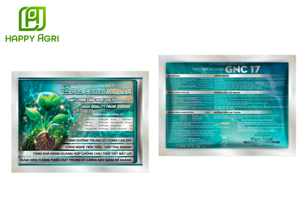 Phân bón vi lượng GNC 17 Hiệu EDTA – COMBI JORDAN