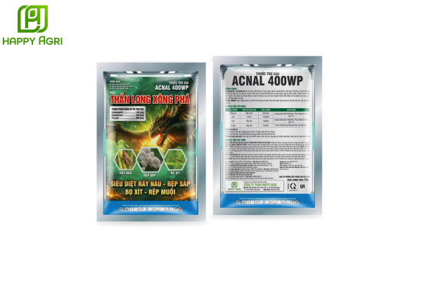 Thông tin chung về Thuốc trừ sâu ACNAL 400WP Hiệu THẦN LONG XÔNG PHÁ