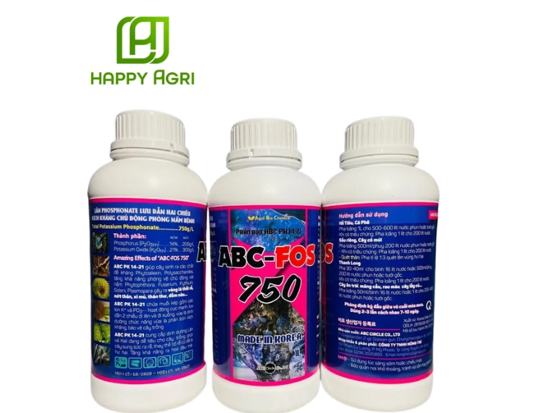 Phân bón ABC- FOS 750 giúp cây chống lại các bệnh về rễ như thối rễ