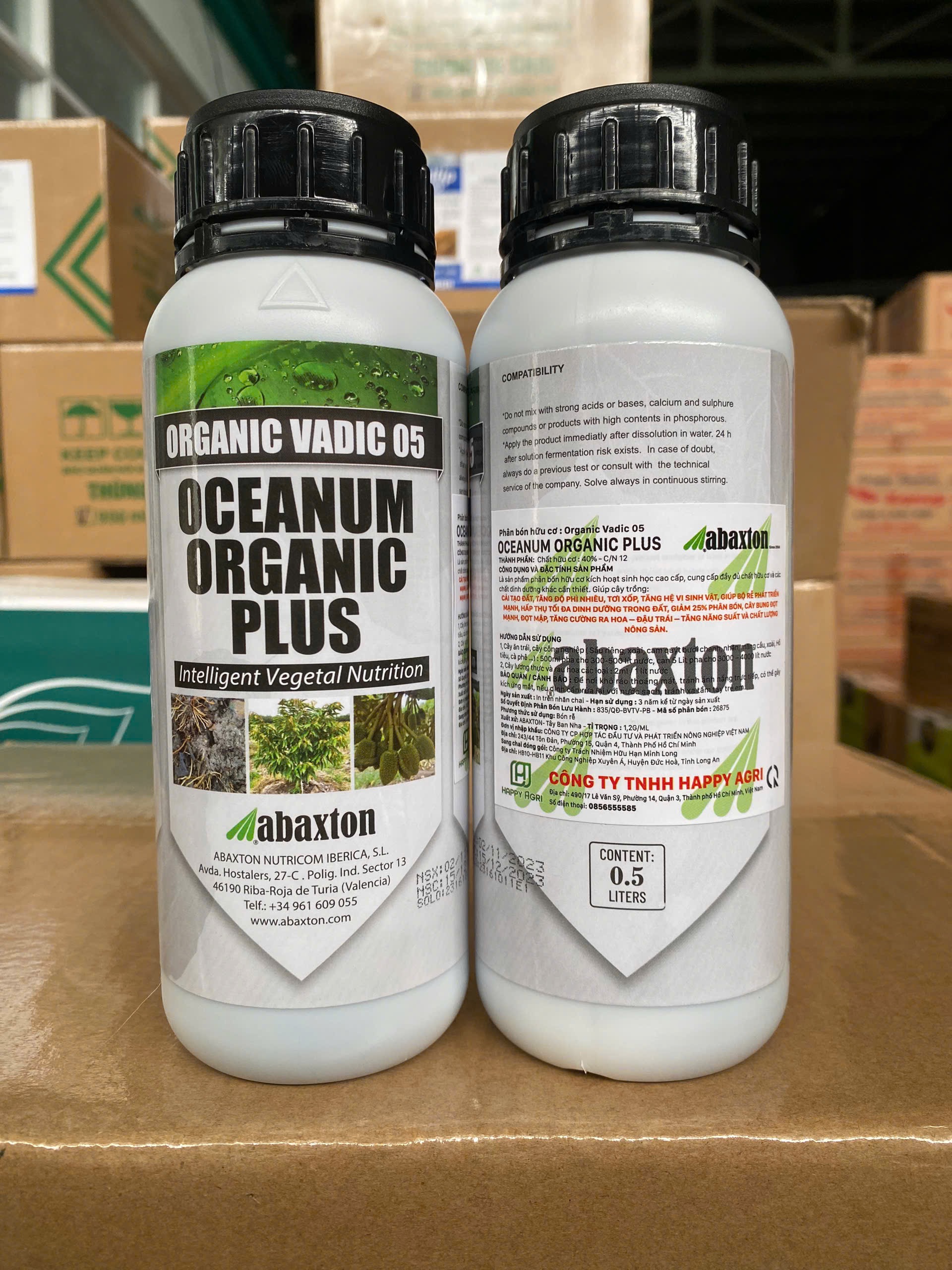 Phân bón hữu cơ OCEANUM ORGANIC PLUS 500ML