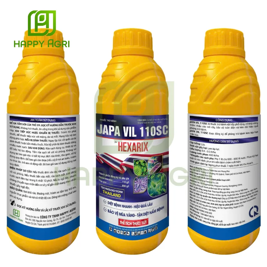 Thuốc Trừ Bệnh JAPA VIL 110SC Hiệu HEXARIX - 1 Lít
