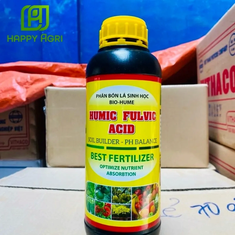 Sử dụng phân bón lá sinh học Humic Fulvic Acid để cân bằng pH và cải thiện cấu trúc đất, giảm bạc màu