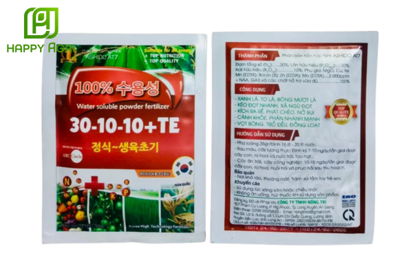 Thông tin Phân bón phức hợp NPK Ashido AT7