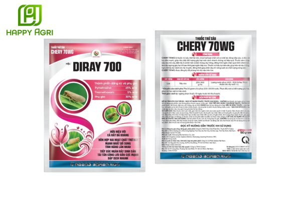Thông tin chung về Thuốc trừ sâu CHERY 70WG Hiệu DIRAY 700