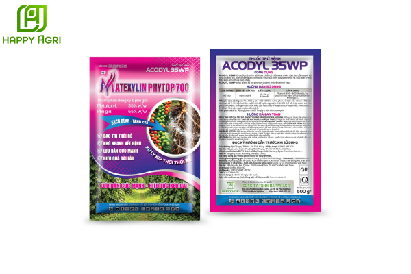 Thuốc Trừ Bệnh Acodyl 35WP Metalaxyl Phytop 700 Chất Lượng