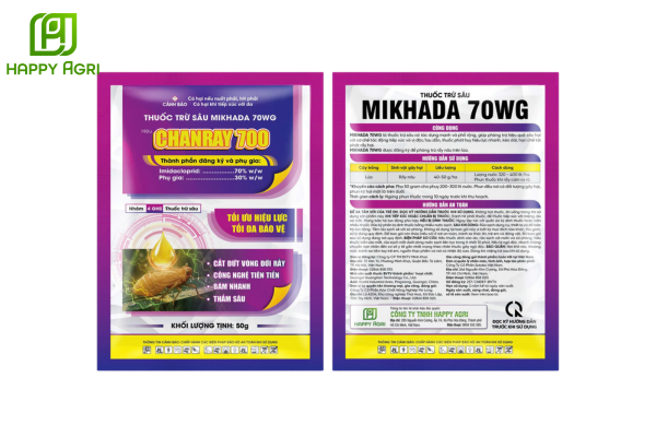Thông tin chung về Thuốc trừ sâu MIKHADA 70WG Hiệu CHANRAY 700