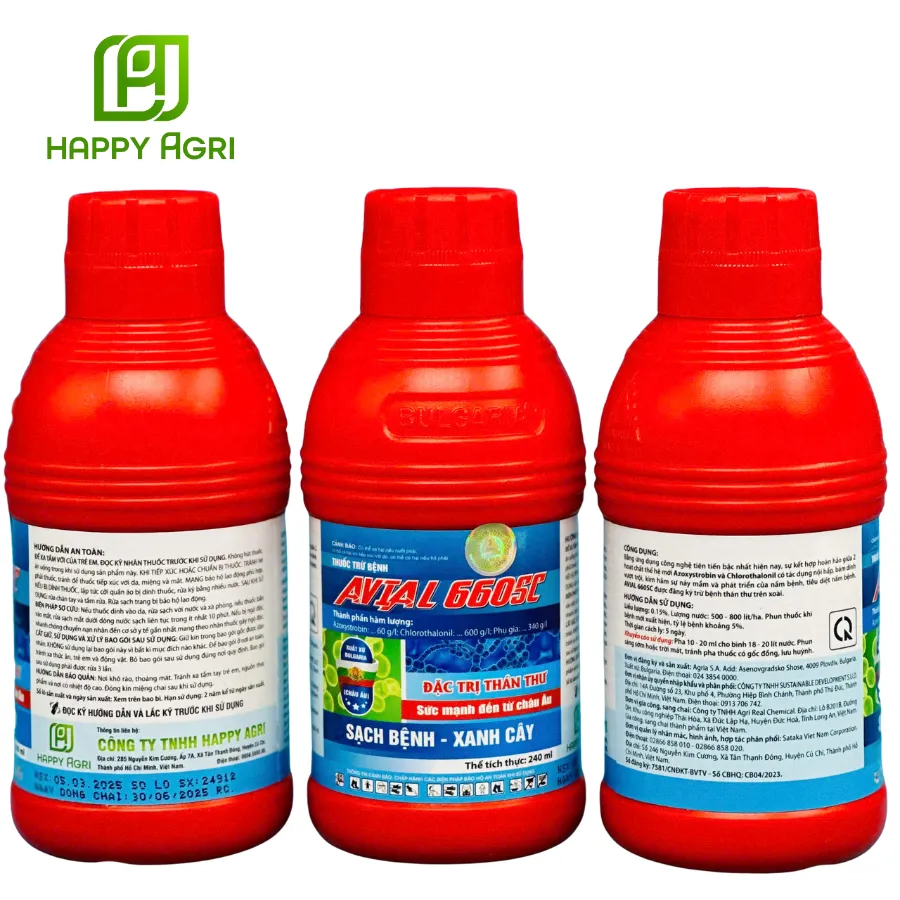 Avial 660SC - thuốc trừ bệnh phổ rộng