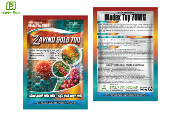 THUỐC TRỪ BỆNH MADEX TOP 70WG HIỆU ZAVINO GOLD 700