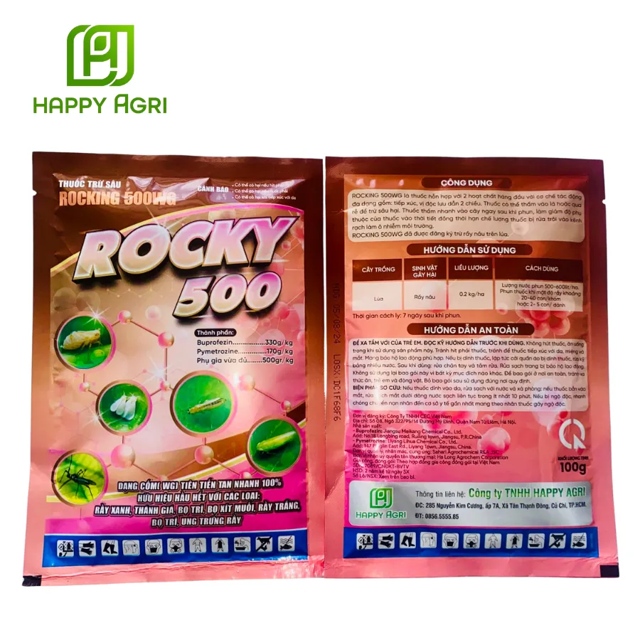 THUỐC TRỪ SÂU HIỆU ROCKY 500WG