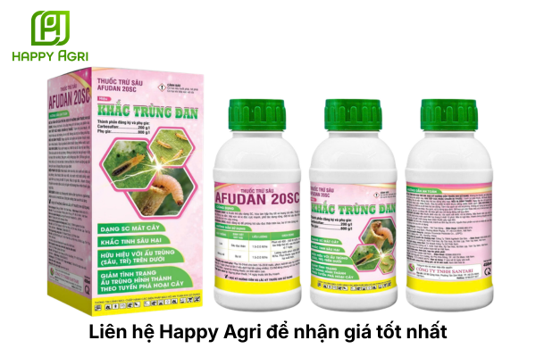 Công dụng đặc trị sâu hại giai đoạn ra hoa của Khắc Trùng Đan