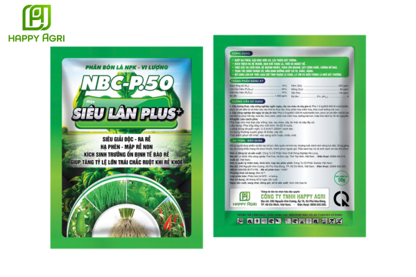 Phân Bón Lá NPK - Vi Lượng NBG-P.50 Hiệu SIÊU LÂN PLUS+